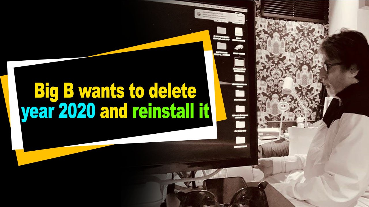 Big B wants to delete year 2020 and reinstall it