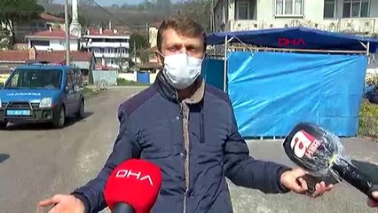 ÇANAKKALE Maltepe köyü, koronavirüs nedeniyle karantinaya alındı-3