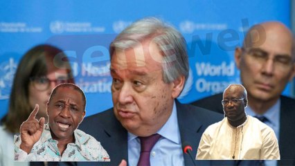Réations musclées après la sortie du Sg de l'ONU Guteress qui annonce des millions de mOrts en Afrique si...