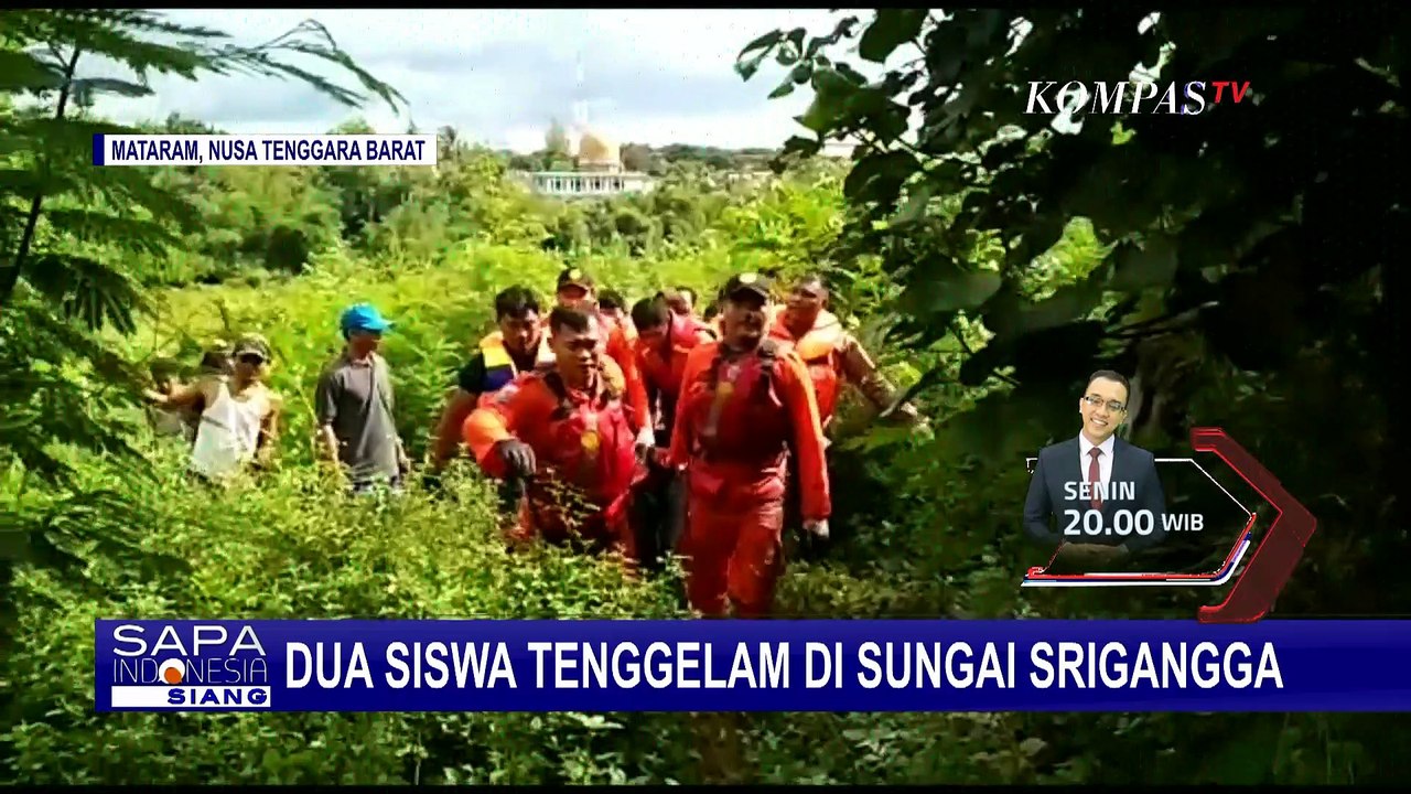 Dua Siswa Tewas Tenggelam di Sungai Srigangga