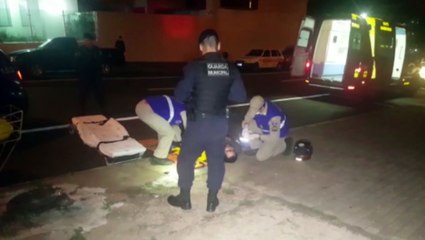 Motociclista é atingido por carro no Bairro Alto Alegre