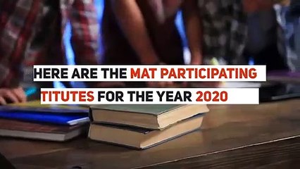 MAT Accepting colleges