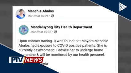 Mandaluyong Mayor Abalos at San Juan City Mayor Zamora, sumailalim sa self-quarantine