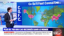 Plus de 700 000 cas recensés dans le monde - 30/03