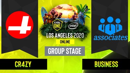 Dota2 - Business associates vs.  CR4ZY - Game 1 - Group Stage - NA - ESL One Los Angeles