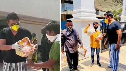 Ravi Kishan और Raju Singh Mahi ने  की जरूरतमंद लोगो की मदद