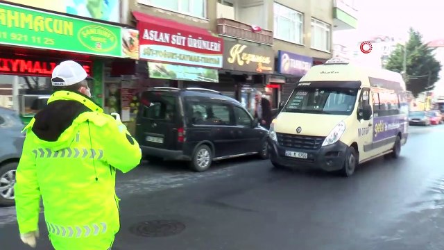 Yüzde 50 Yolcu Denetimi Yapılan Minibüste Şaşırtan Manzara