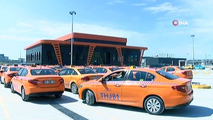 Ticari taksilerde plaka uygulaması başladı