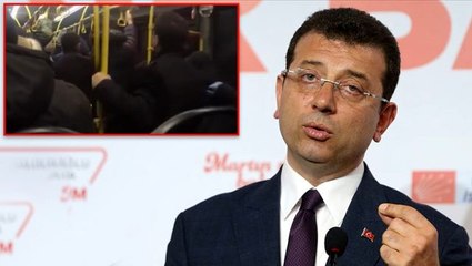 İmamoğlu, İETT otobüsündeki görüntülere öfke kustu: İzlerken kanım dondu, lanet olsun böyle siyasete
