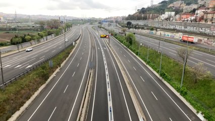 Entrada a Barcelona por la Autopista del Vallès