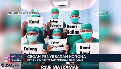 Pesan Untuk Tetap Tinggal Di Rumah