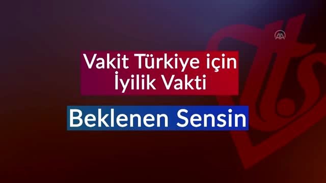 TDV'nin Vakit Türkiye İçin İyilik Vakti kampanyasına destek