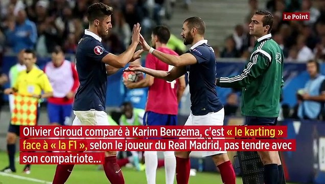 « On ne confond pas la F1 et le karting » : le tacle de Benzema à Giroud