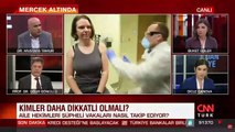 İstanbul aile hekimleri derneği başkan yardımcısı Dr. Mustafa Tamur'un açıklamaları karşısında gözyaşlarına hakim olamayan Buket Güler