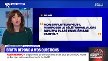 Mon employeur peut-il m'imposer le télétravail alors qu'il m'a placé en chômage partiel?