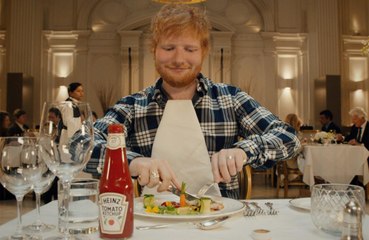 エド・シーラン、ハインツの ケチャップをボトルキープ