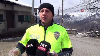 Şırnak'ta Türkçe ve Kürtçe "Evde Kalın" Anonsu