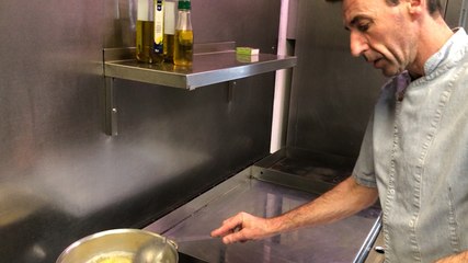 Des fettucine aux crevettes et aux pointes d’asperges
