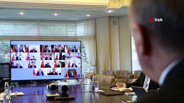 Cumhurbaşkanlığı Kabinesi, Cumhurbaşkanı Recep Tayyip Erdoğan başkanlığında toplandı