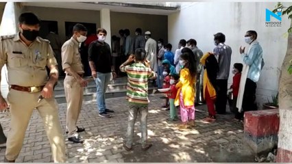 After duty, women constables prepare food for 75 underprivileged families