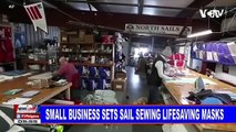 GLOBAL NEWS: Small business sets sail sewing lifesaving masks