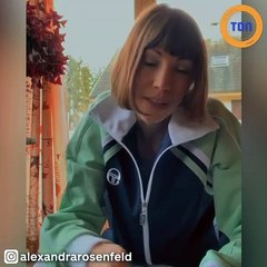 Alexandra Rosenfeld confinée : sa technique impressionnante pour garder un ventre plat