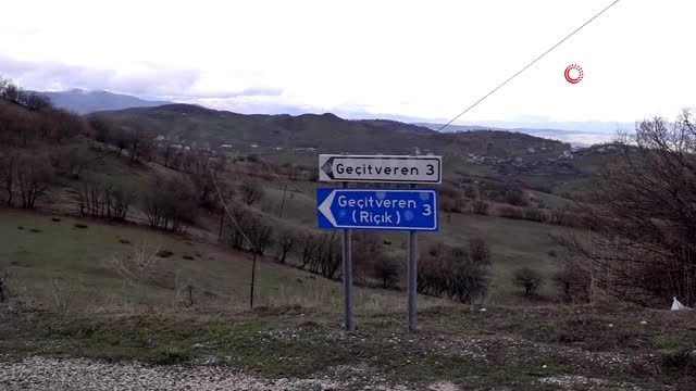 Tunceli'de karantina altına alınan köyde giriş çıkışlar kapatıldı