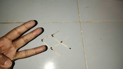 माचिस की तीली का जादू सीखें mach stick magic trick # MRSGRHECKER