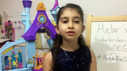 Minikler çektikleri videoyla koronavirüsü ve korunma yollarını anlattı - ANKARA