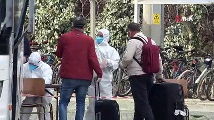 Katar'dan gelen 63 kişi Bursa'da karantinaya alındı
