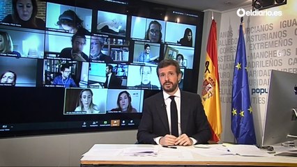 Casado dice que Sánchez "cuenta con unos medios de comunicación que están poniendo el foco en lo positivo"
