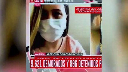 Mensaje de los argentinos para que permanezcan en casa