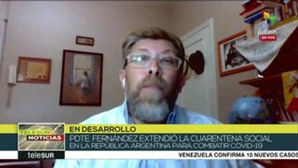 Covid-19: extiende pdte. argentino cuarentena hasta el 12 de abril