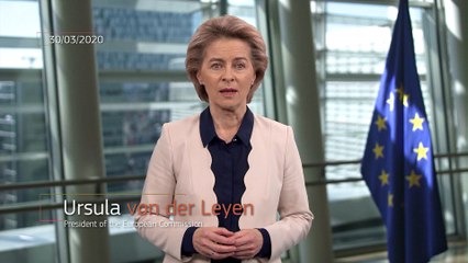 Von der Leyen incide en la importancia de la seguridad laboral ante el COVID-19