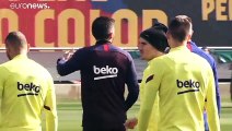 Jogadores do Barcelona recebem salários a 30%