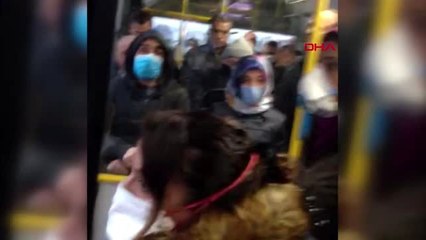 Ankara'da şehir içi otobüste fazla yolcu taşınmasına tepki