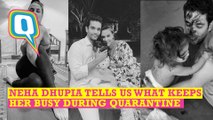 Neha Dhupia Loving Her Full Time Mommy Duties During Quarantine