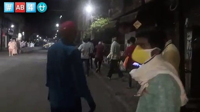 रानीपुरा झंडा चौक से 65 कोरोना संदिग्धों को शिफ्ट किया गया