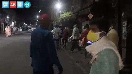 रानीपुरा झंडा चौक से 65 कोरोना संदिग्धों को शिफ्ट किया गया
