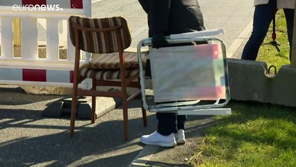 Punsch am Schlagbaum: Deutsch-dänisches Paar trifft sich trotzdem