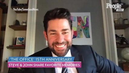 The Office Reunion! John Krasinski and Steve Carell Reflect on Show's 15th Anniversary