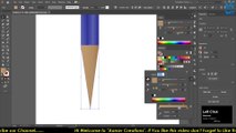 Pencil Tool With Gradient | Adobe illustrator | Class 25 | Graphic Design |   @Aanav Creations   @Technical Maanav