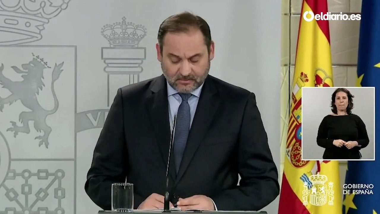 Ábalos sobre los afectados por las cancelaciones de vuelos: "Si el cliente quiere recuperar el dinero, está en su derecho"