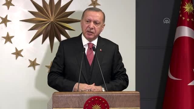 Cumhurbaşkanı Erdoğan: Sosyal yardım programlarımızda kayıtlı 2 milyon haneye biner lira nakit...