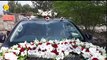 toyota fortuner car / decoration for wedding/ car decoration idea/Heart shape with fresh flowers tutorial