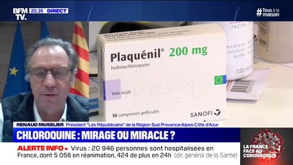 Renaud Muselier (LR): "il faut arrêter de faire passer le professeur Raoult pour un charlatan"