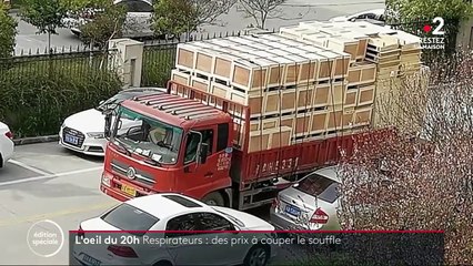 Sur internet, des respirateurs chinois se vendent à prix d'or