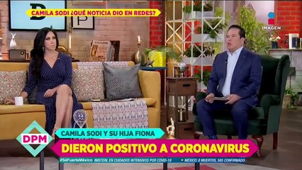 Camila Sodi y su hija dieron positivo a COVID-19