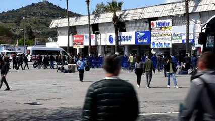 Bodrum'daki işçiler özel seferlerle memleketlerine dönüyor - MUĞLA