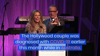 Tom Hanks and Rita Wilson to Continue 'Sheltering in Place and Social Distancing'